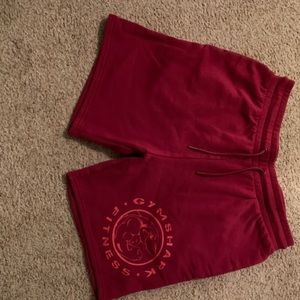 Gymshark fleece shorts
